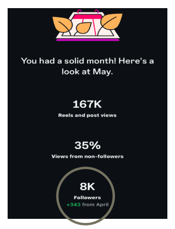 Analytics results screenshot 1